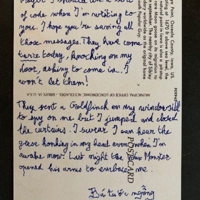 25th postcard found in the Sibley Investigation!